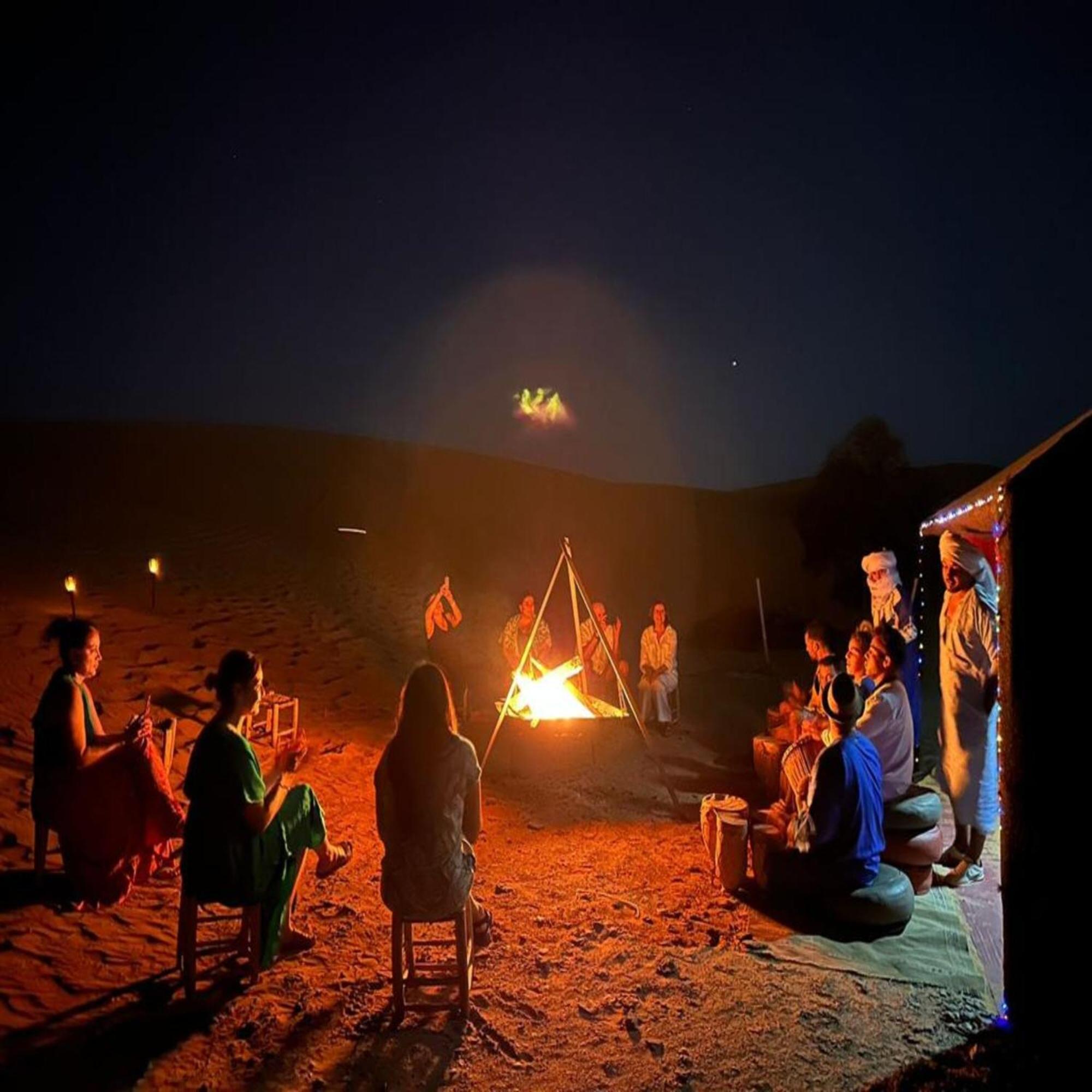 Erg Chebbi Romantic Desert Camp Merzouga Rom bilde